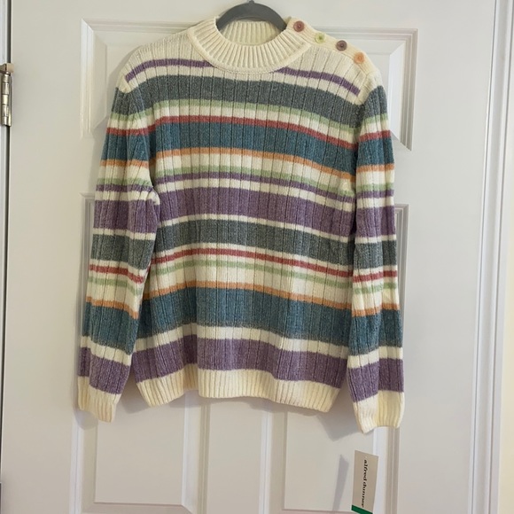 Alfred Dunner Sweaters - Women’s Alfred Dunner striped sweater